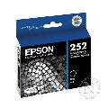 Epson Genuine 252 BLACK Standard Yield Ink Cart T252->WF-3620/WF-3640/WF-7610/WF-7620 T252192